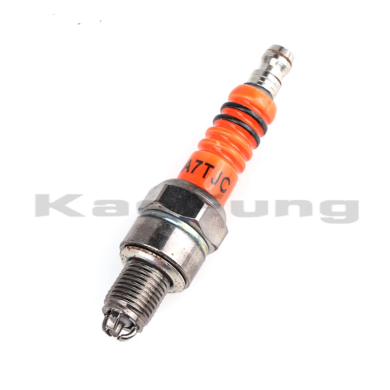 

A7TJC Suitable for GY6 50cc-150cc motorcycle 10mm 3 electrode accessories scooter motorcycle ATV off-road vehicle spark plug