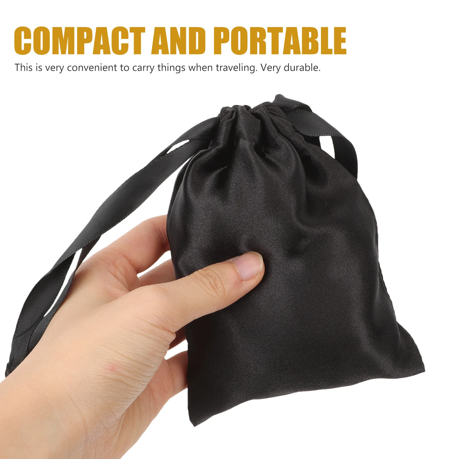 10 шт. подарочные атласные сумки на шнурке свадебные маленькие многоразовые