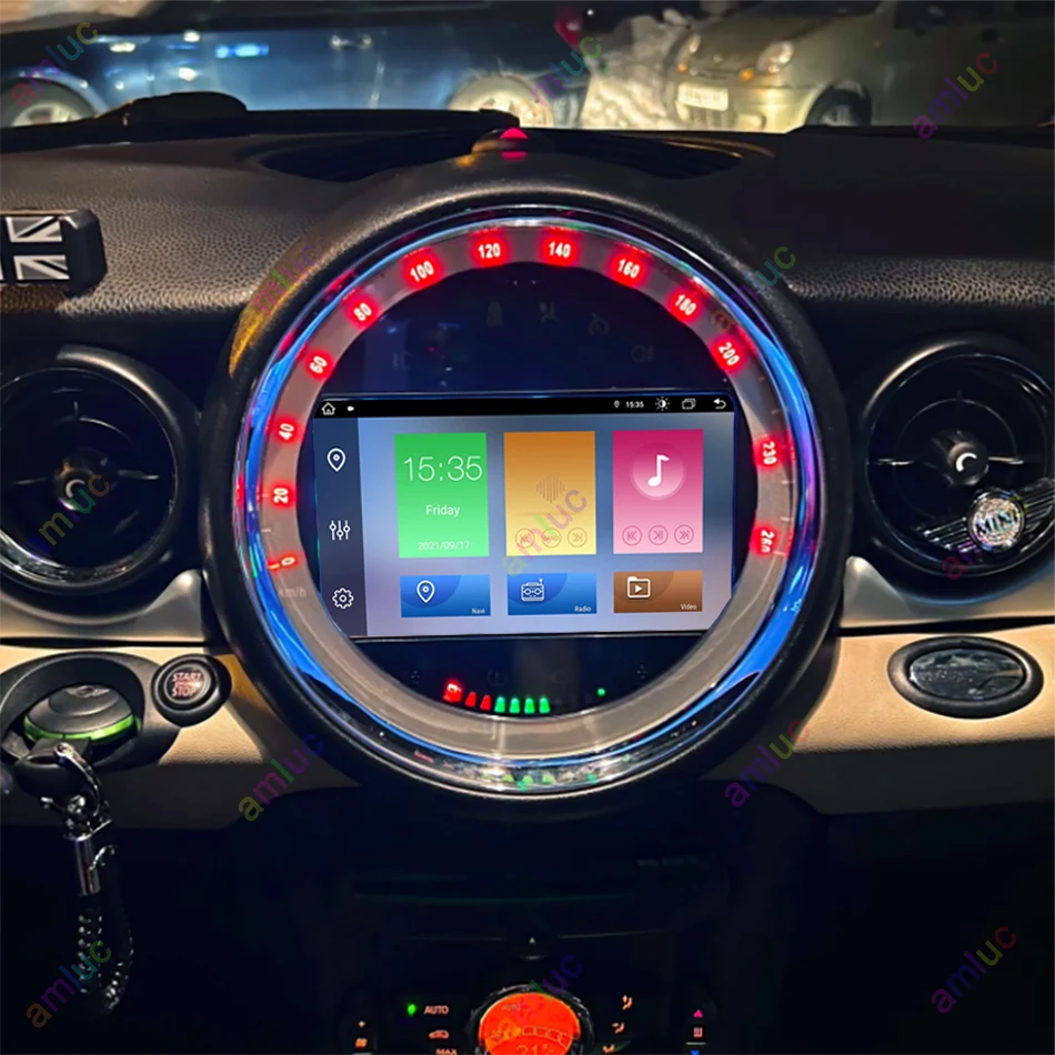 

For BMW Mini Cooper R56 R60 R51 2006-2014 Car Player Radio Carplay 7 "Android 13 Multimedia Wireless Navigation GPS QLED Screen