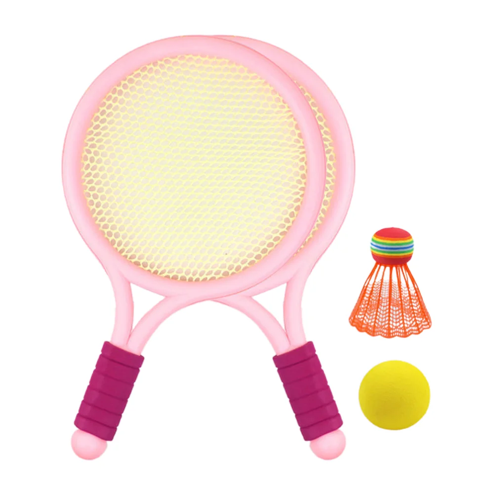 Kids Badminton Racket Children Set Toddler Sports Toys Tennis Outdoor Play Racquet Shuttlecocks Rackets