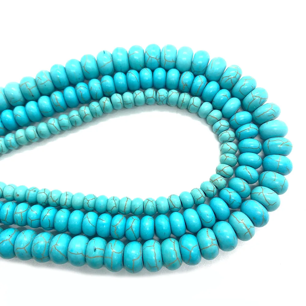 Бирюзовые бусины Abacus
