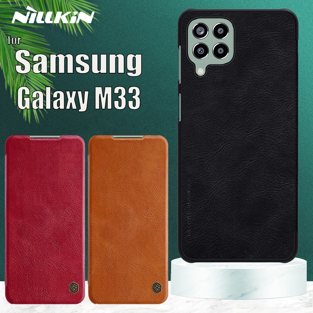 

Чехол-книжка из мягкой искусственной кожи для Samsung Galaxy M33