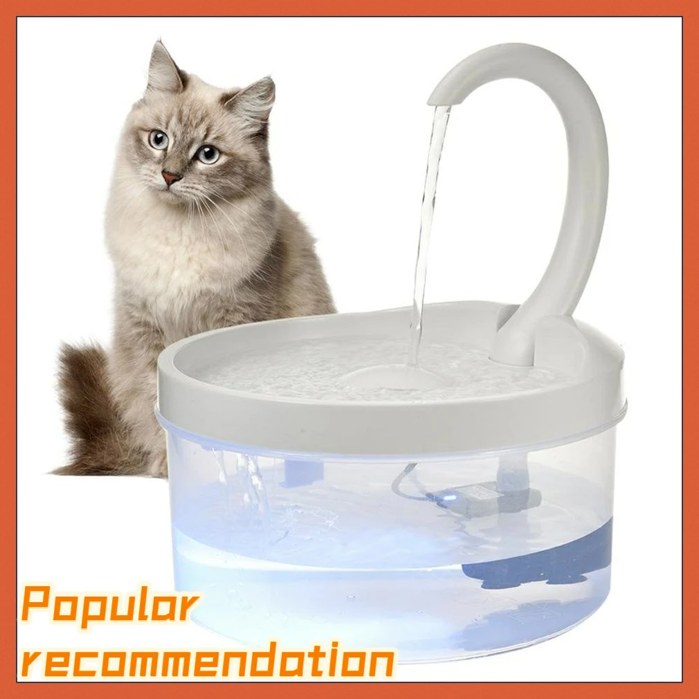 

Pet Cat Automatic Circulation Drinking Fountain Feeder Drink Filter Pet Supplies Durable Water Dispenser