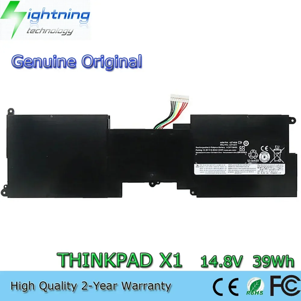 Новый оригинальный аккумулятор для ноутбука 42T4936 14 8 В 39 Втч Lenovo ThinkPad X1 2011 Gen 1st TP00025A