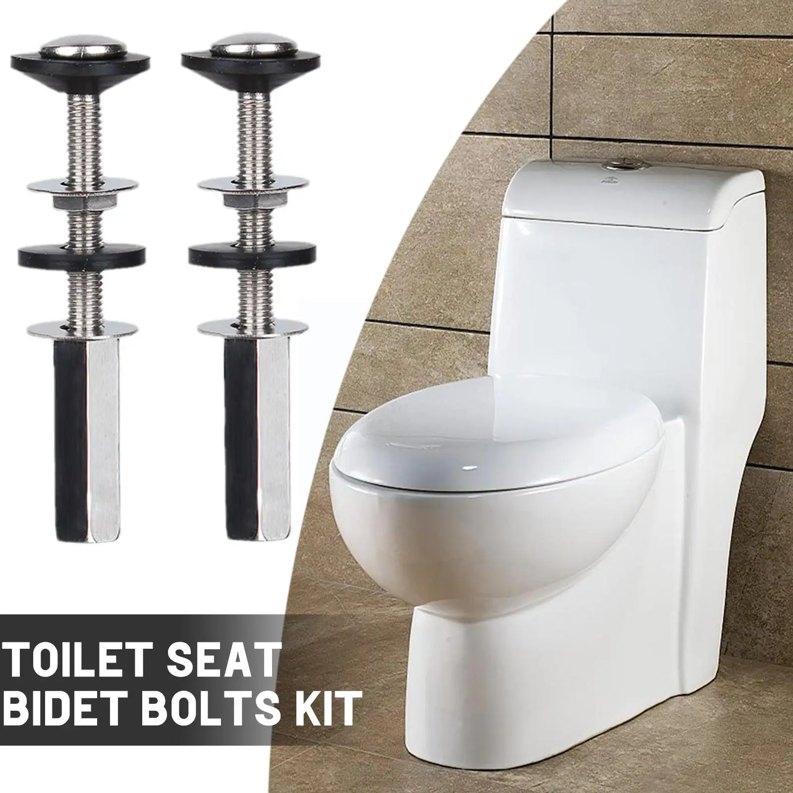 

Toilet Tank Screw Seal Ring Toilet Tank Screw Fixing Pad Rubber Accessories Bolt Screw Toilet I6S6