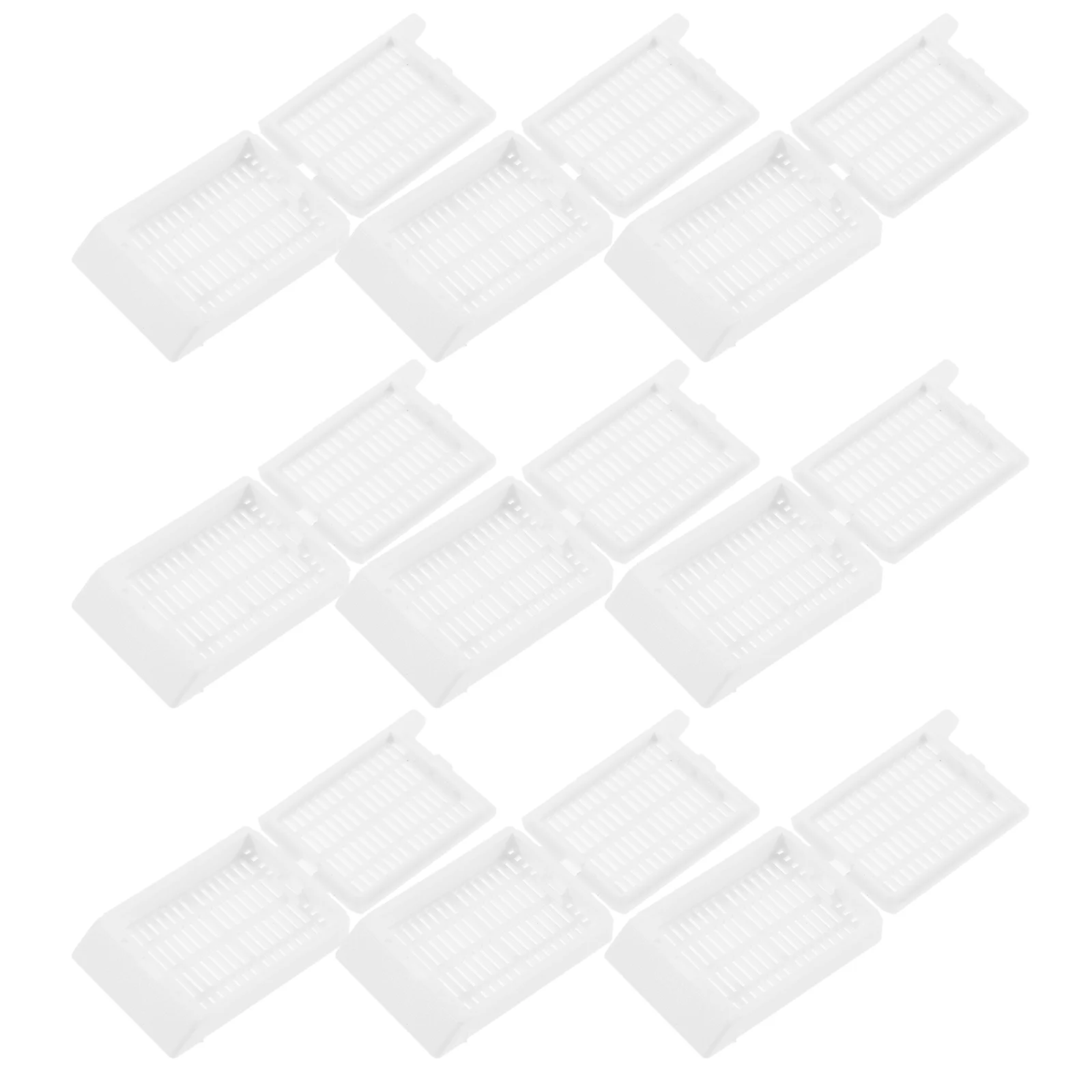 

200 PCS Embedding Cassette Cover Supply Flow Through Strip Hole Tissue Scientific