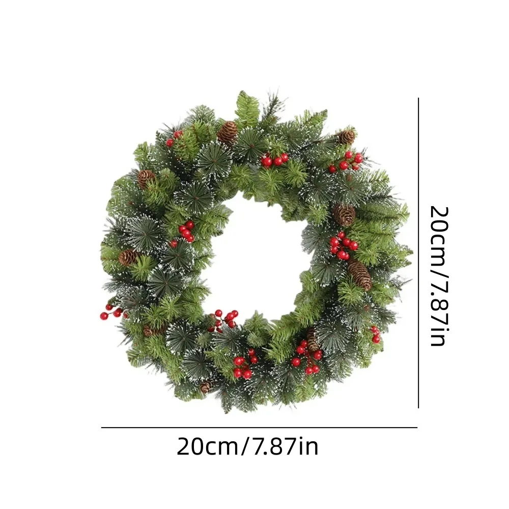 

Искусственная рождественская гирлянда с сосной и ягодами 20/30/40 см