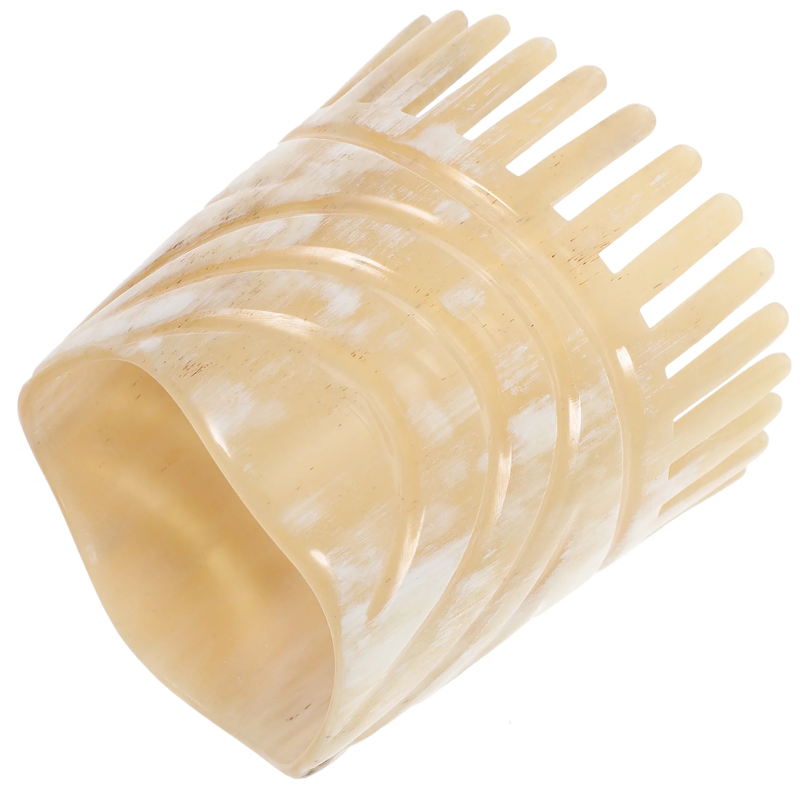 Массажная расческа Шампунь с роговым наконечником Anticaida Массажер для головы