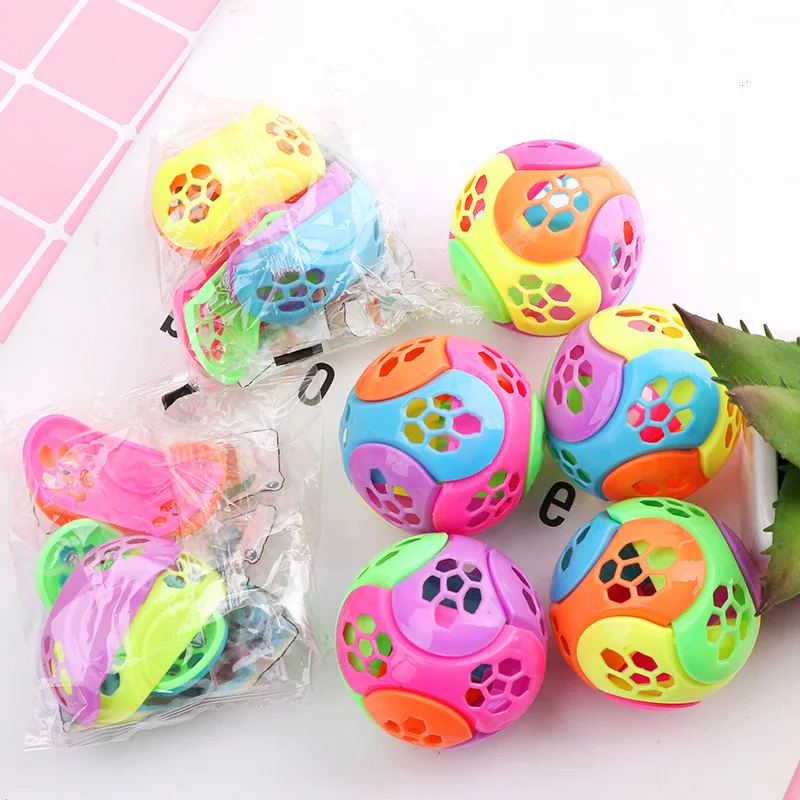

10Pcs Child Intelligence DIY Assembly Ball Treat Kids Birthday Party Favors Baby Shower Guest Gifts Finger Game Pinata Fill