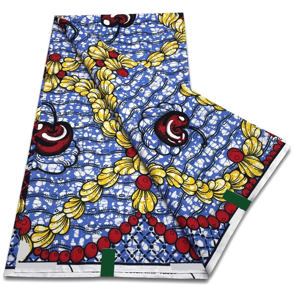 Новая ткань с Африканским воском 2024 модная Анкары хлопковая мягкая Дизайнерская