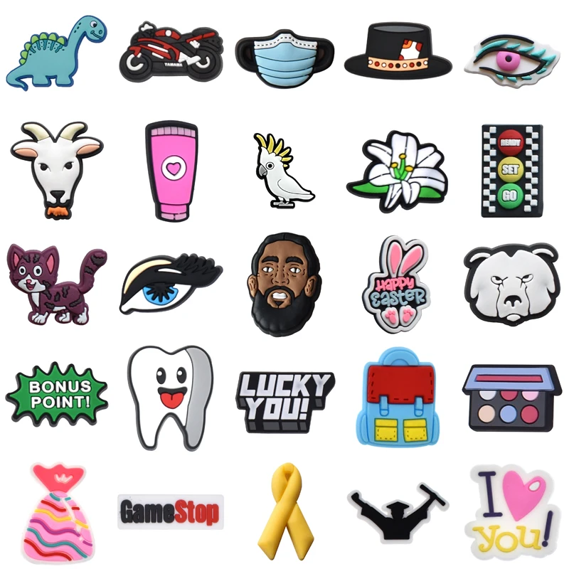 

Girl Wholesale Bulk Para Pins Women Charm Shoes Accessories Packs Gifts Decorations for Crocs Set Jeans Men Boy Shoe Charms Kids