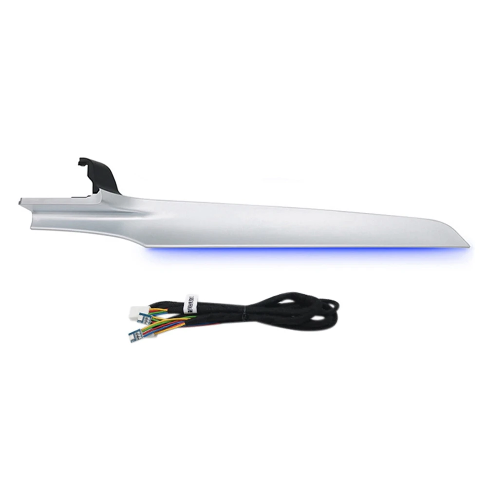 

3 Colors Car LHD Co-Pilot Atmosphere Light Panel Interior Ambient Lamp for Mercedes-Benz C Class W205 GLC X253 15-19 B