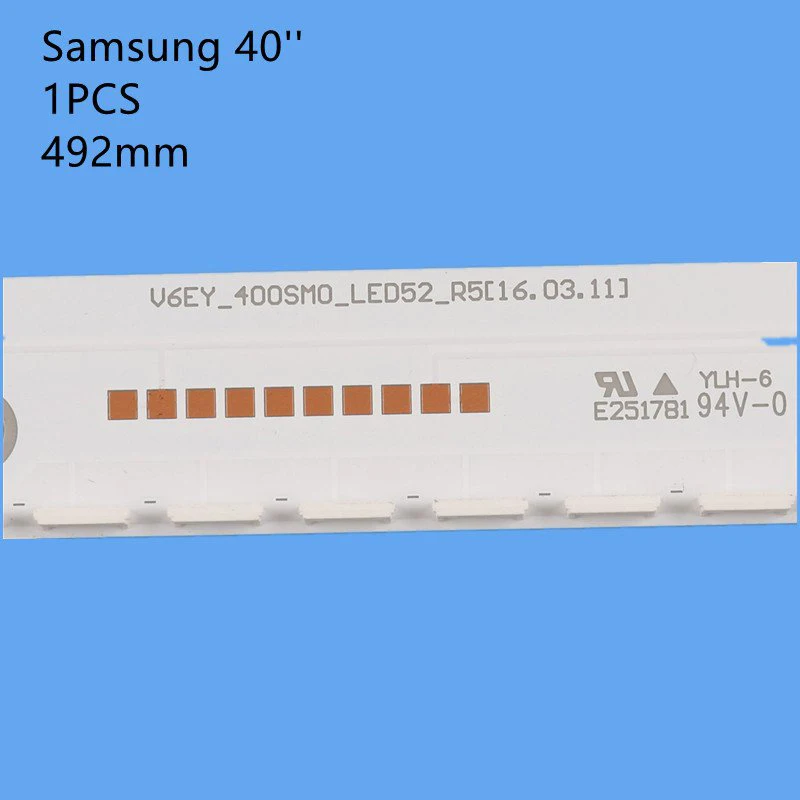 

LED strip for Samsung BN96-39504A UN40K6500 UE40K5510 UE40K5500 UE40K5600AK UE40K6300 UE40K6370 UN40K6250 UE40K5579 UE40K5550BU