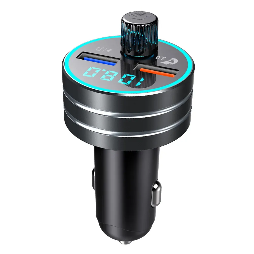 

For Car Charger FM Transmitter 12~24V 1Pieces Accessories Adapter Car FM