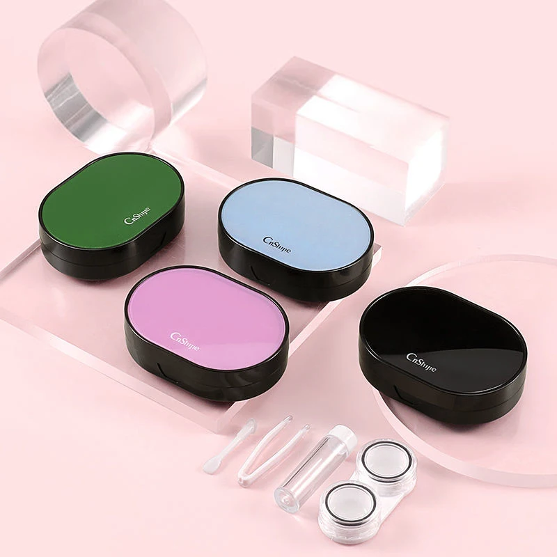 Чехол для контактных линз с рисунком из мультфильма
