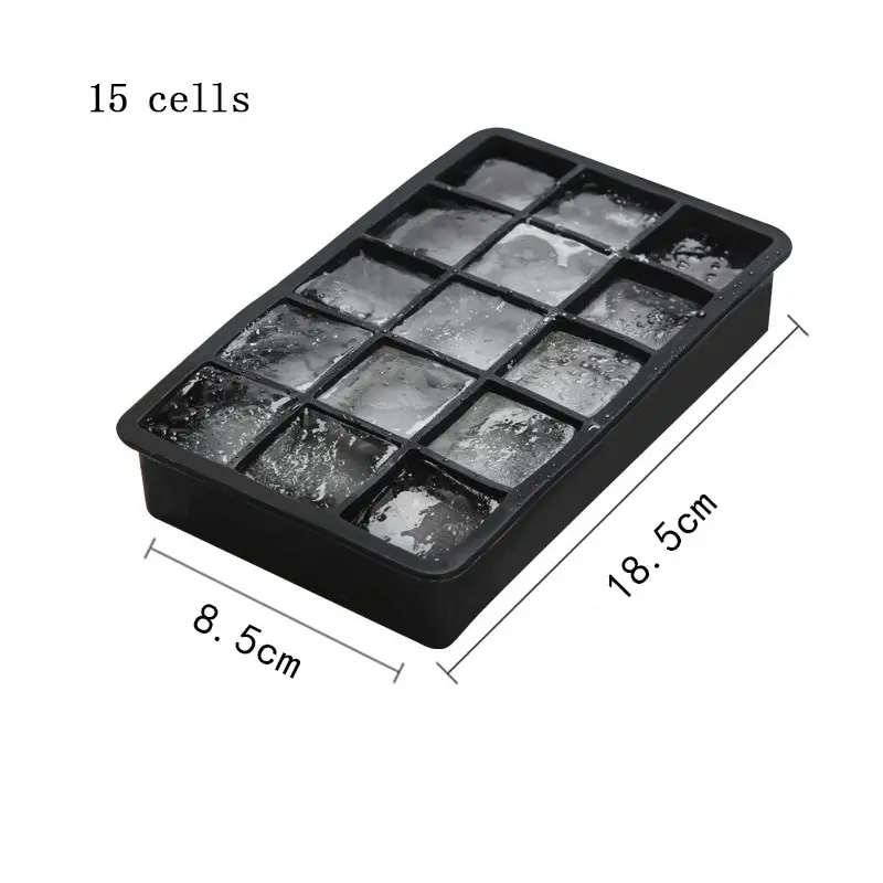 

Форма для льда силиконовая 15 кубиков