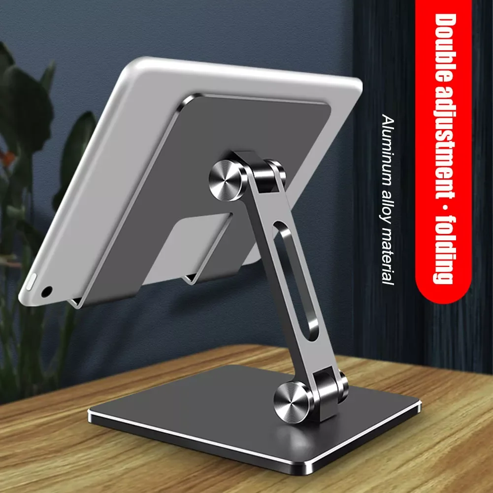 

Aluminum Alloy Mobile Phone Stand for Smartphone Tablet Universal Durable Adjustable Desktop Mobile Phone Stand Holder Support