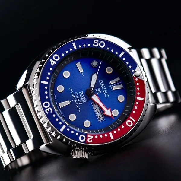 

High Quality Seiko Men's Watch Japan Quartz Movement Stainless Steel Waterproof Strap Automatic Date Three Hands Classic Busines