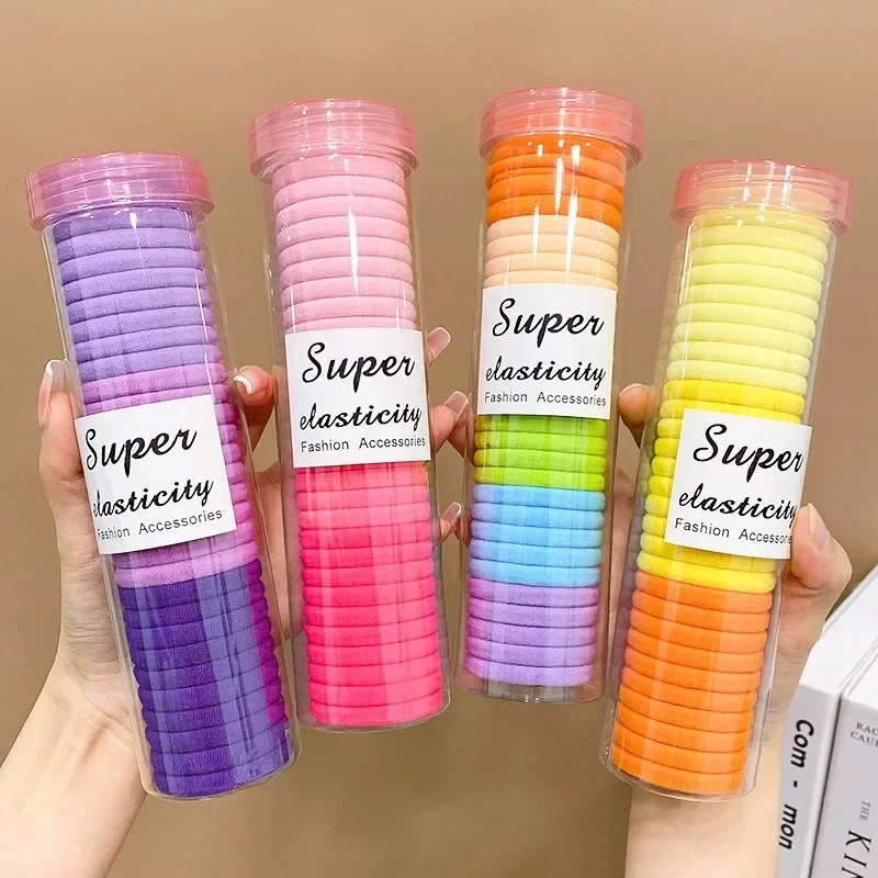 Резинки для волос эластичные девочек и женщин 40 шт.