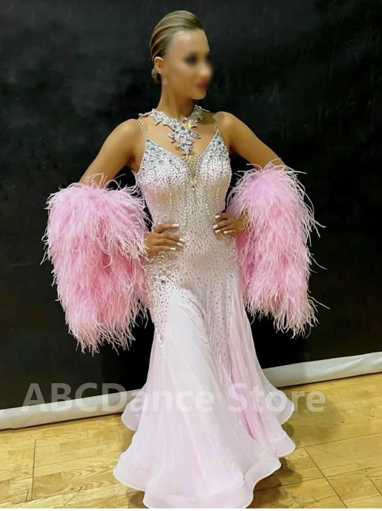 Женское платье для бальных танцев стандартное танцевальное бальное