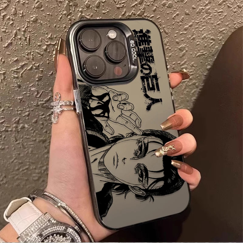 Фото Чехол Eren Yeager Attack on Titan PC для Samsung Galaxy S23 S24 S25 S22 Ultra S21 Plus FE A56 A36 A26 5G A16 A06 4G Note 20 Cover №2