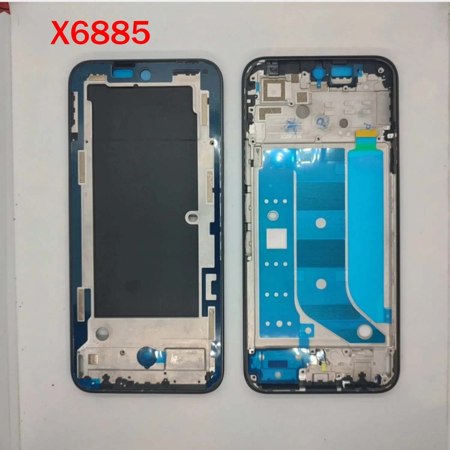 Фото Средняя рамка для Infinix Hot 60 Pro X6885, корпус передней рамки ЖК-дисплея, запасные части №2