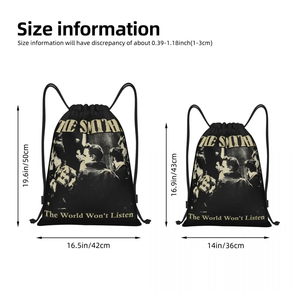 The Smiths рюкзак на шнурке футбольные сумки спортивная сумка 1980 Morrissey для