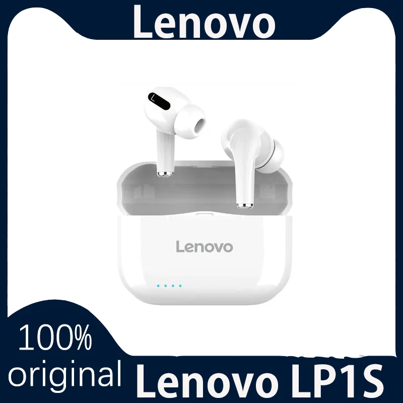 

Lenovo LP1S TWS Bluetooth Earphone Sports Wireless Headset Stereo Earbuds HiFi Music With Mic LP1 S For Android IOS Smartphone