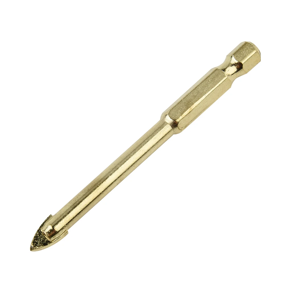 

Pratical High Quality Hot New Nice Portable Drill Bit 6mm Alloy Ceramic Tungsten Carbide 10pcs Spear Head Superhard