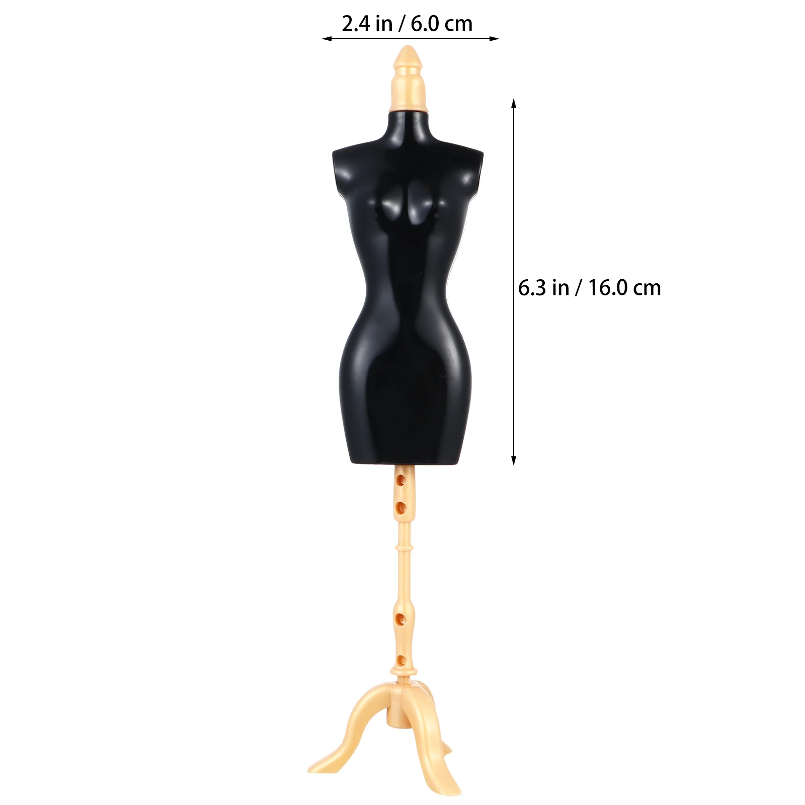 12 Pcs Doll Dress Form Clothes Display Holder Mannequin Mold |