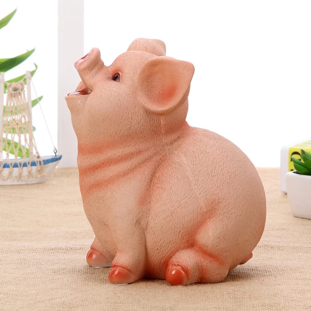 

Pig piggy bank child piggy bank household items children toys cartoon money boxes pig shaped birthday gift coins storage box