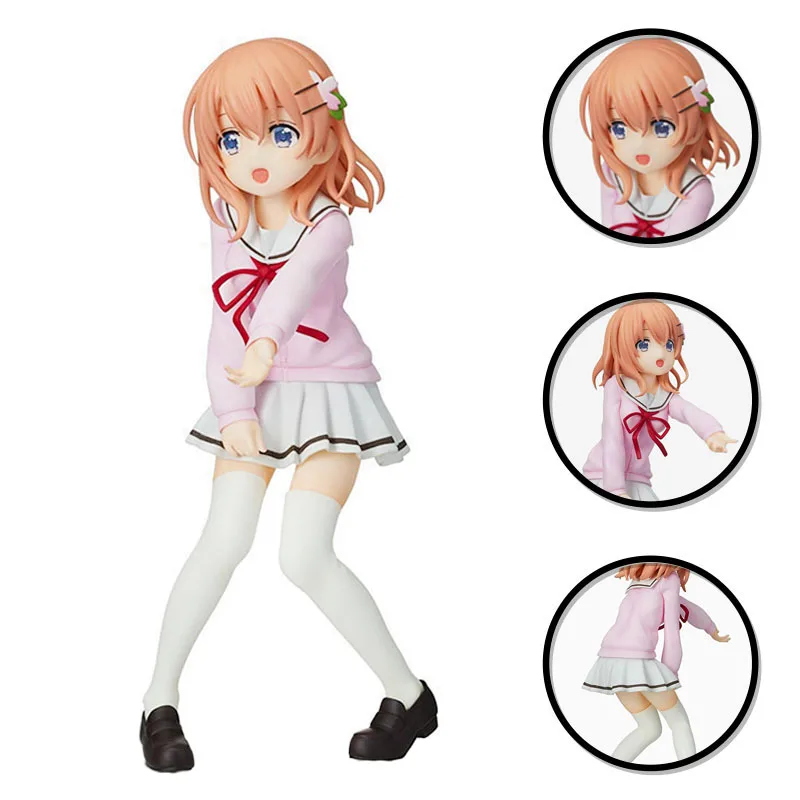 

Anime Is The Order A Rabbit Hoto Kokoa Figure Doll Model Toy Gift Genuine Original 18CM Collection Ornament Cute