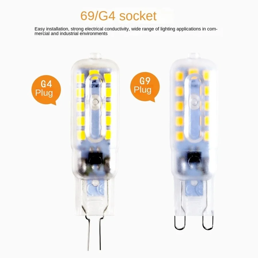 Bombillas G9 Mini Corn Bulb 220V Smart люстра IC G4 LED для внутреннего освещения светильник