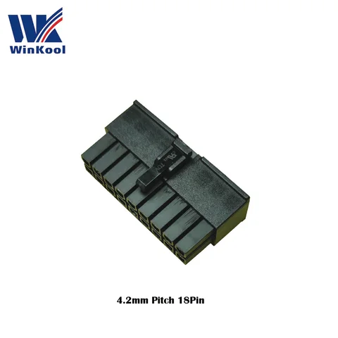 WinKool Высококачественный блок питания для ПК модульный ATX 24Pin EPS CPU 8Pin PCI-E 8P корпус разъема 4,2 мм Шаг 5557