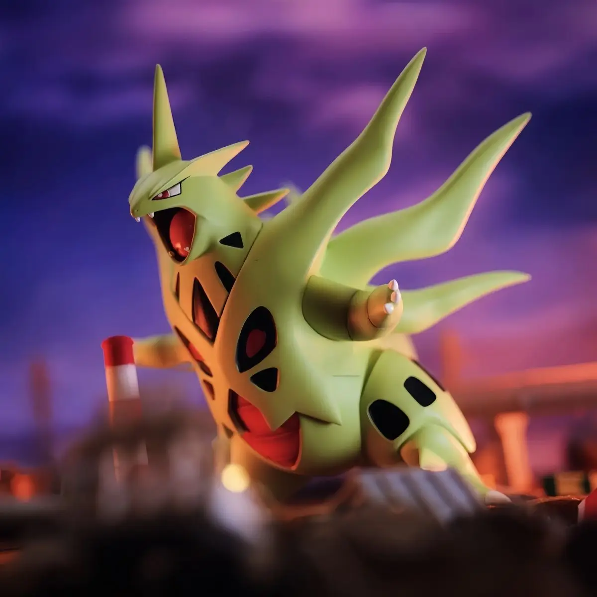 14 см фигурка покемона Mega Tyranitar аниме фигурки ПВХ Gk статуя модель куклы