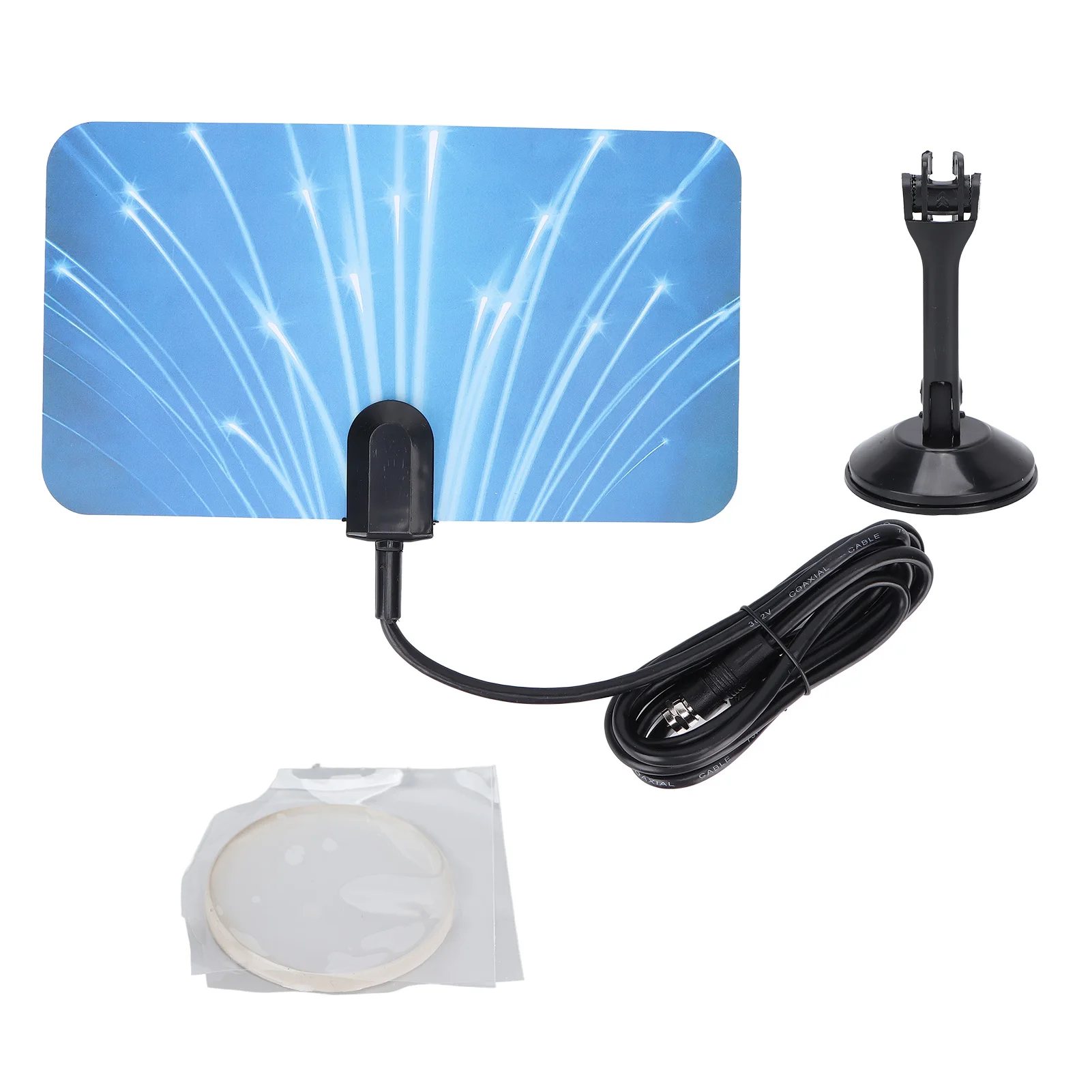 

Indoor TV Antenna F MALE 25MILE 5DB Amplified HD Digital TV Antenna for FULL HD 720P 1080P 1080i 4K TV LAN‑1030