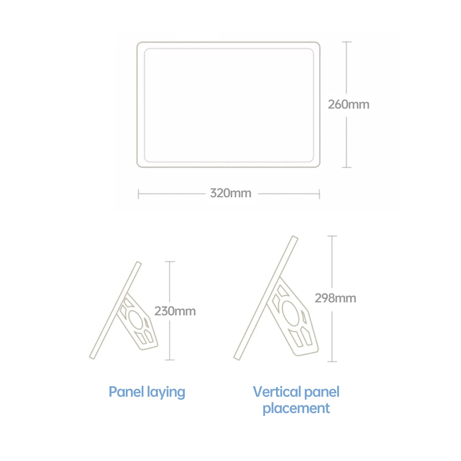 Универсальная Настольная Магнитная Доска Jielisi С Подставкой Для Письма Включает 3