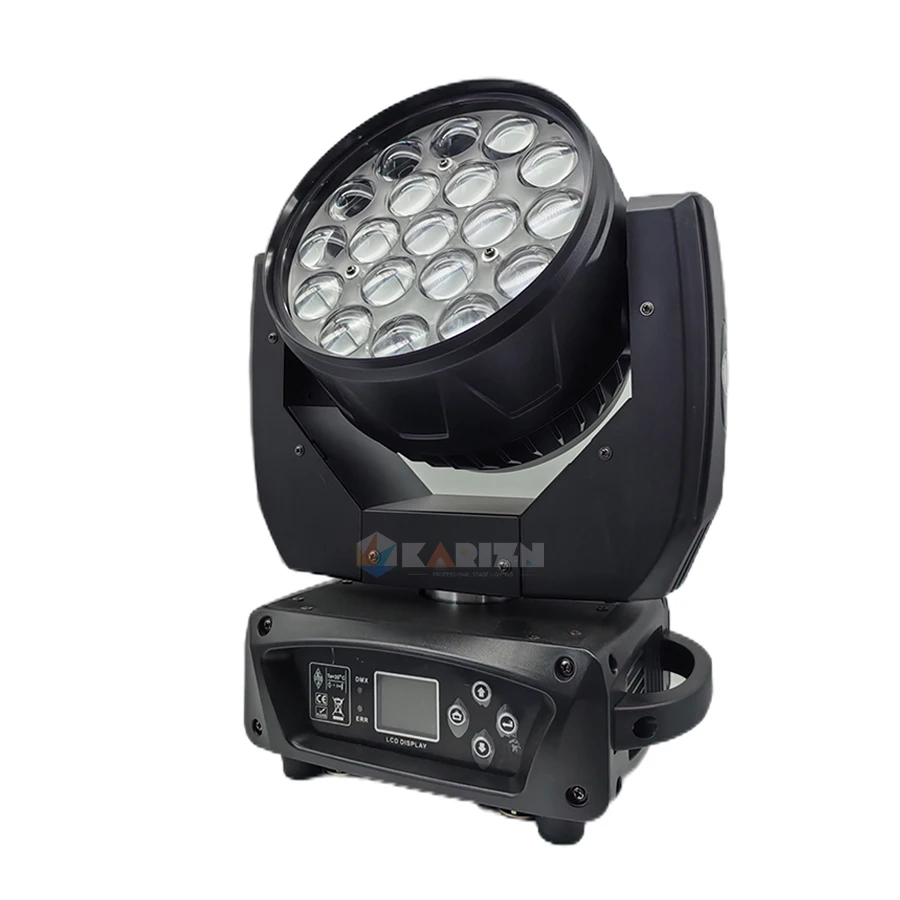 0 налог 2 шт. 19x15 Вт 4 в 1 светильник лампа для полета деталь RGBW движущаяся головка