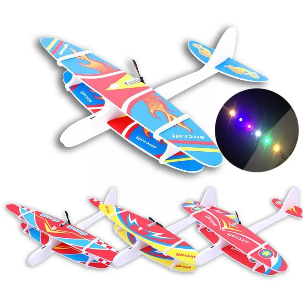 

Электрический ручной маневренный самолет, прочный пенополистирол с зарядкой от Usb, уличный игрушечный самолет, Детская модель истребителя ...