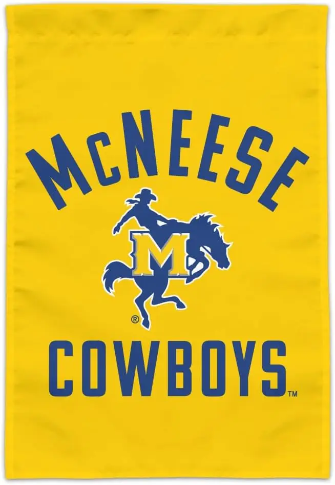 Ковбои Университета штату Макхеи с логотипом флаг для сада и двора