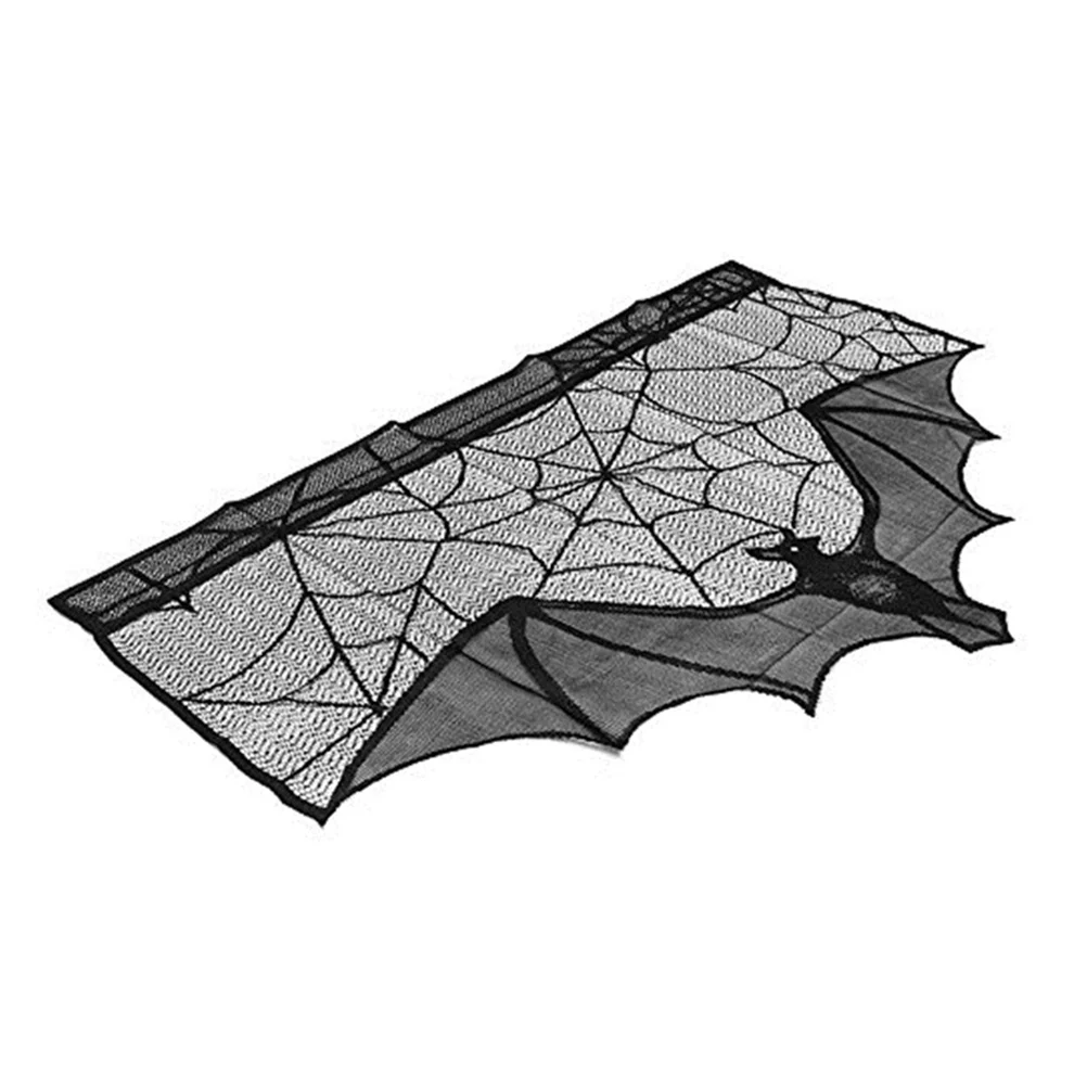 

Halloween Props Black Table Cloth Horror Party Hangings Background Door