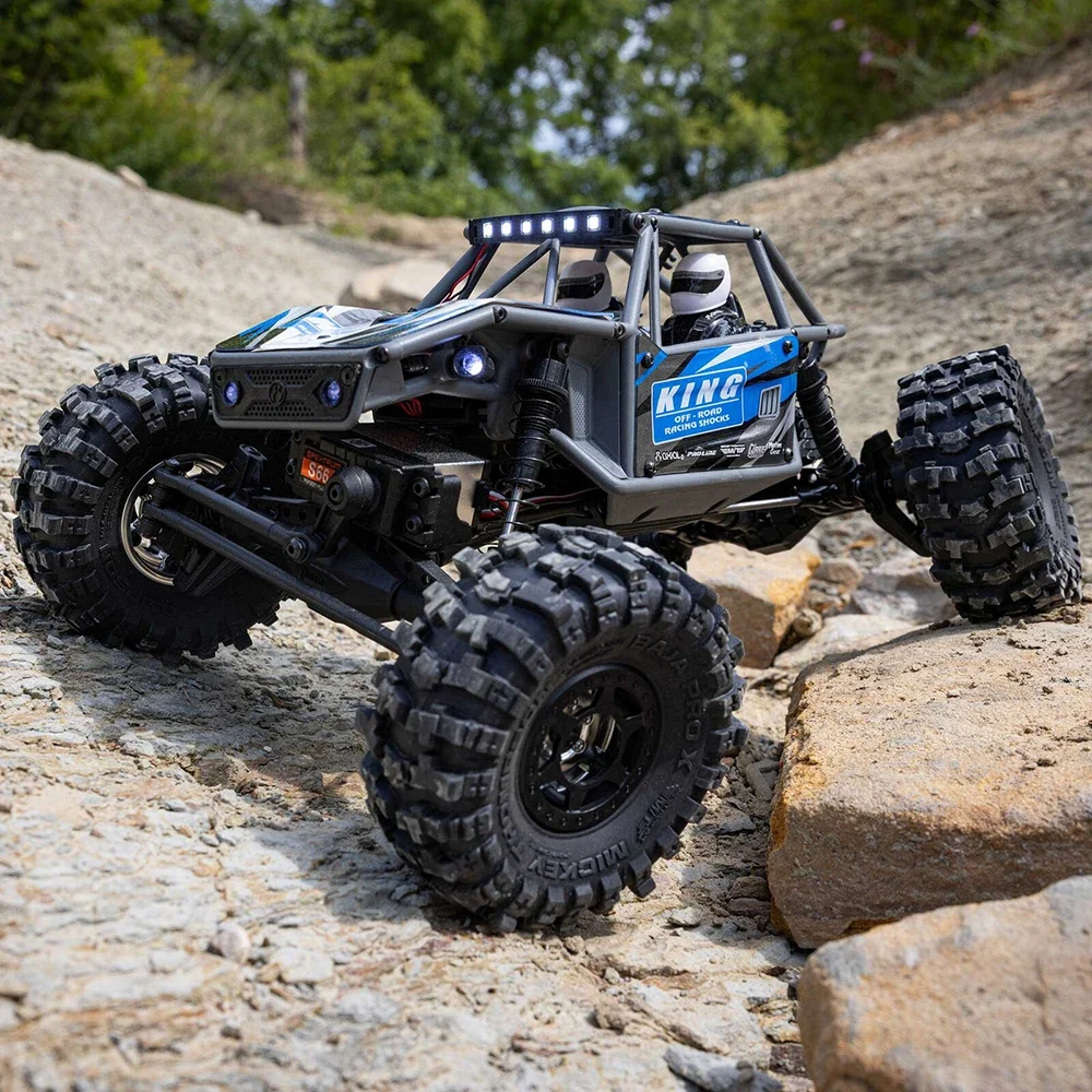 Фото AXIAL UTB18 Capra Crawler Trail Buggy RTR 4WS 4WD 1/10 RC Электрическая радиоуправляемая модель автомобиля-краулера для взрослых и детей №1
