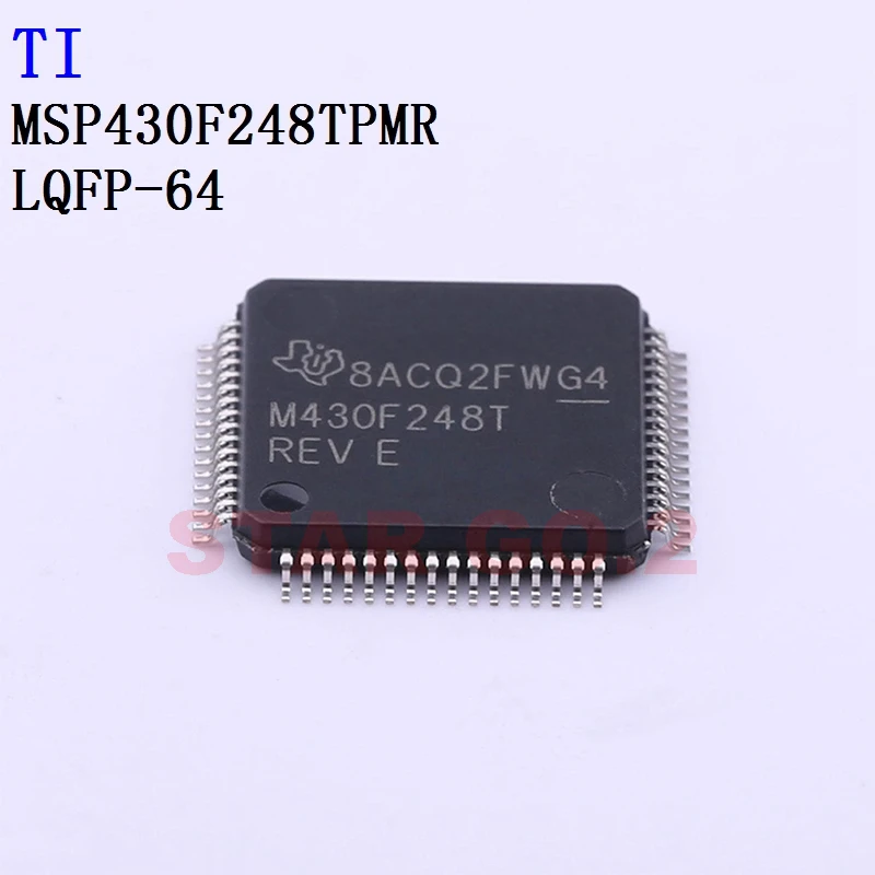 

2PCSx MSP430F248TPMR LQFP-64 TI Microcontroller