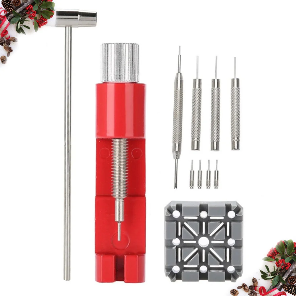 11 шт./компл. ремонт часов молоток перфоратор ремешок звено инструмент для