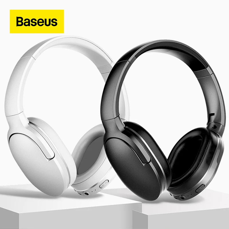 Baseus D02 Pro Wireless Headphones Sport Bluetooth 5.0 Earphone Handsfree Headset Ear Buds Head Phone Earbuds For iPhone Xiaomi