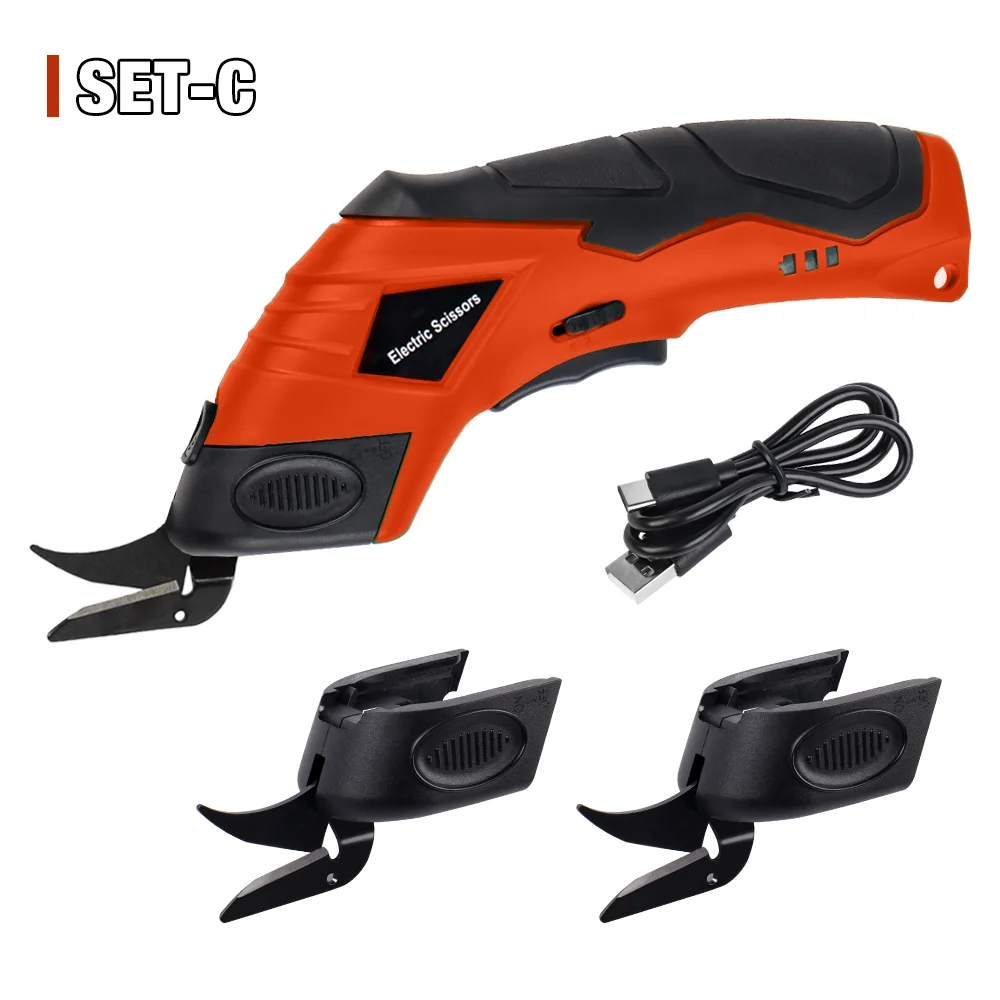 

Беспроводные электрические ножницы 4В Green/Orange Tufting