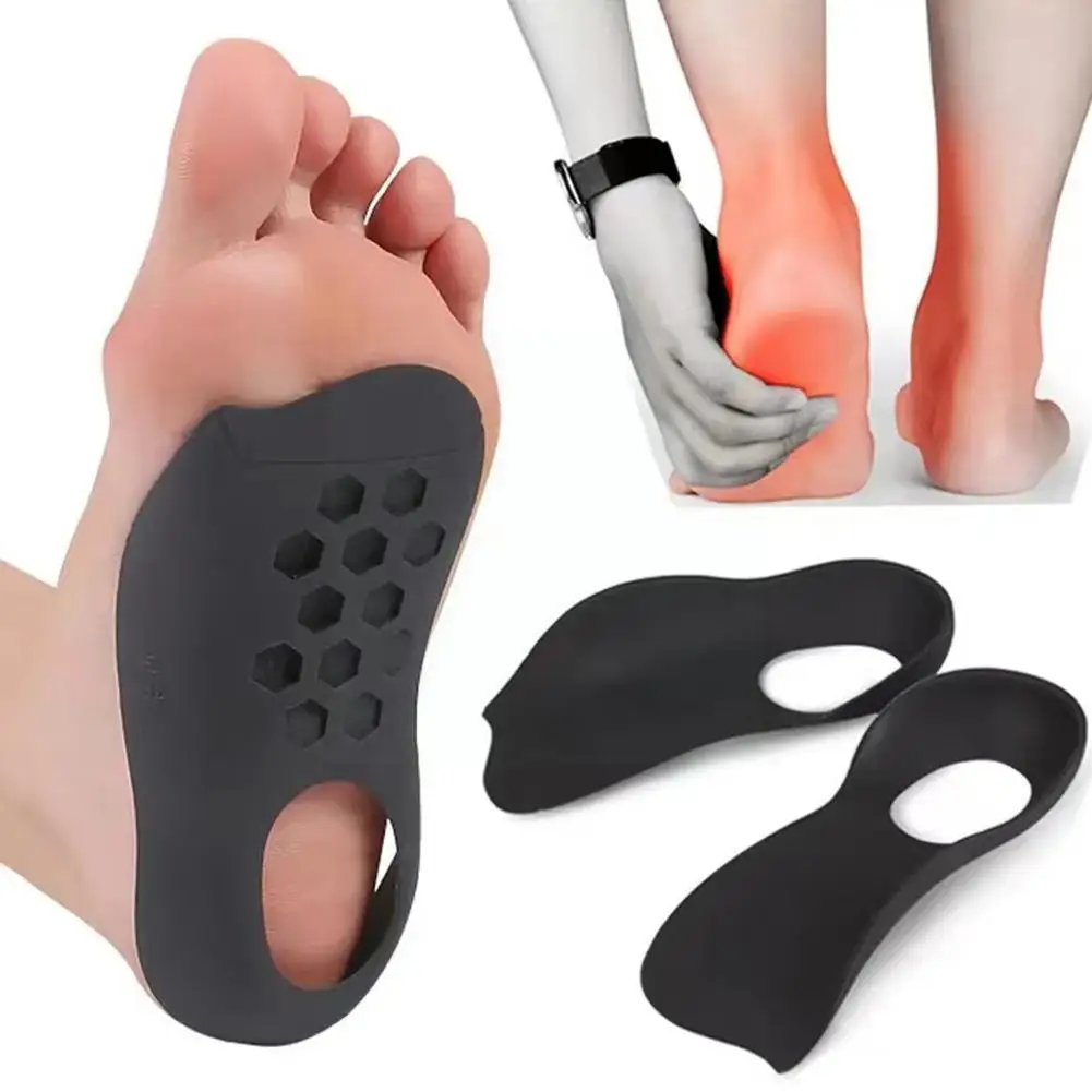

Orthotics Flat Foot Improve Blood Circulation Metabolism Orthopedic Correction Support Pain Insoles Arch Reduce XO-Legs Pad X1M7