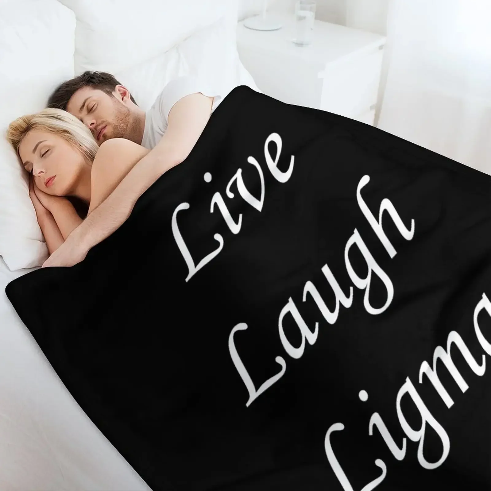 Одеяло Live Laugh Ligma одеяла для диванов украшения дивана детских одеял