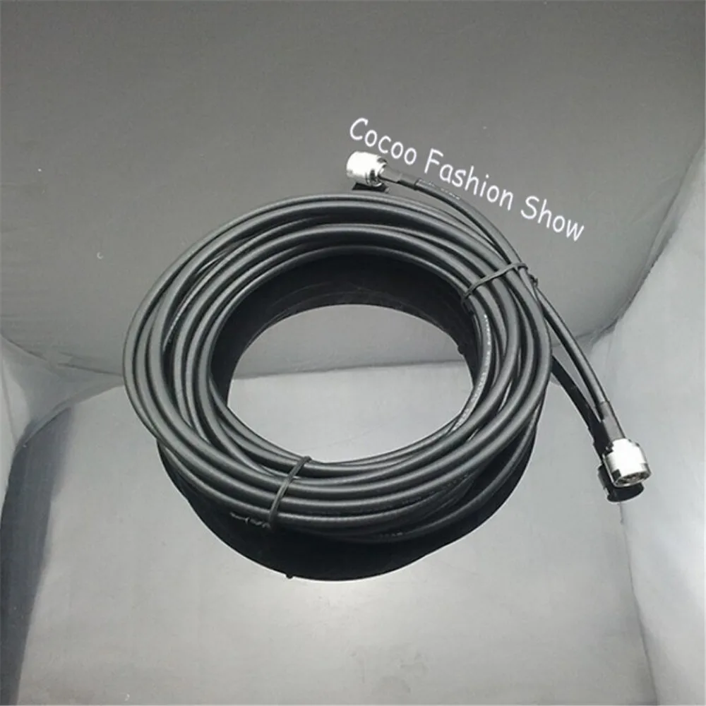 ZQTMAX 50-5 Coaxial Cable 50 ohms 5m for Mobile Signal Booster/Splitter/GSM/PHS/WLAN indoor coverage project Cable