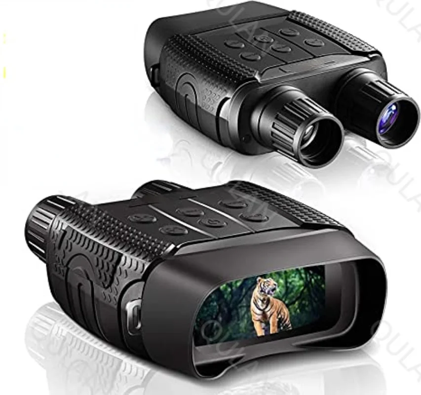

Outdoor HD day and night dual-use camera and video binocular infrared night vision binoculars 10x optical 4x digital adjustment